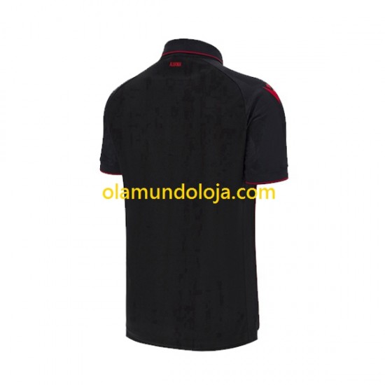 Camisola Albânia Homem Equipamento Terceiro 2023 Manga Curta